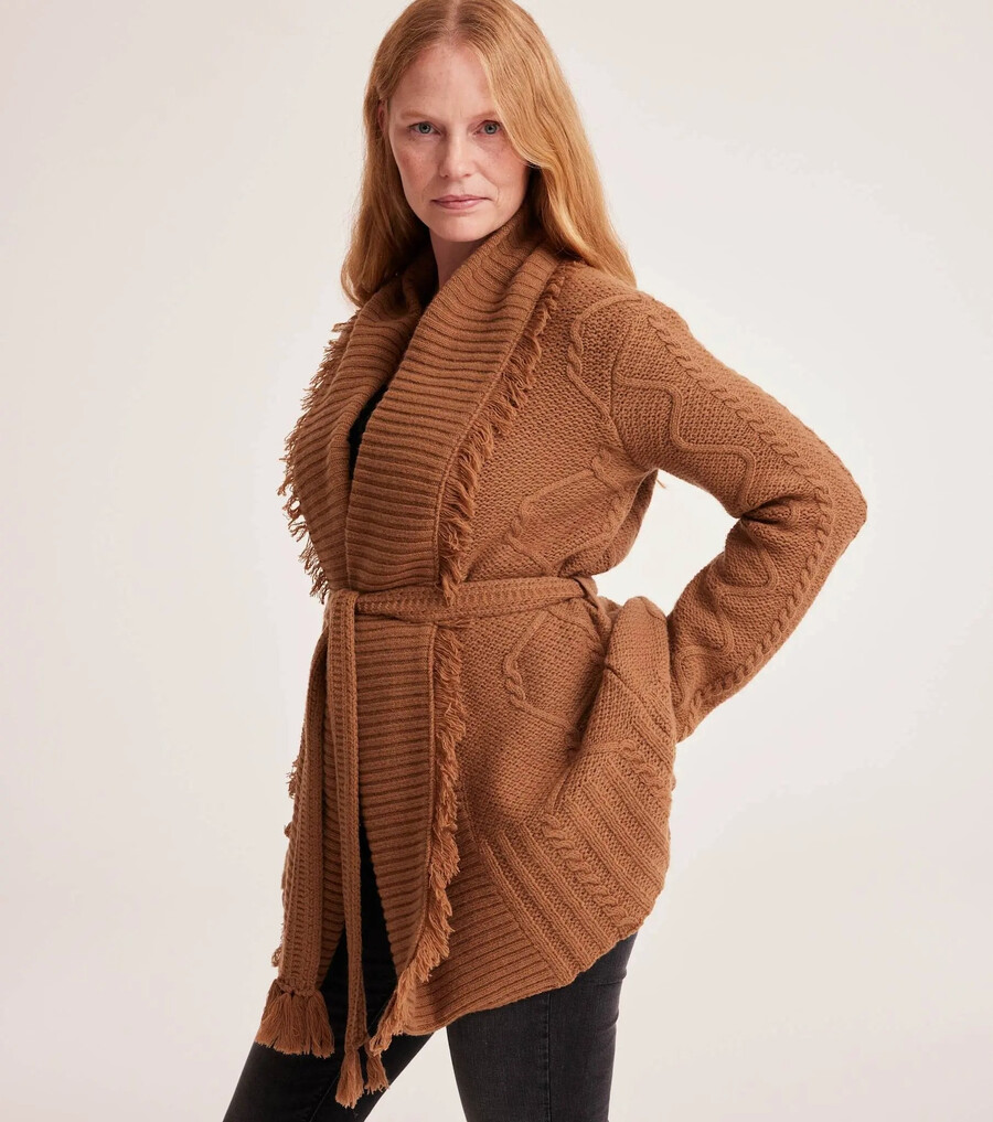 cardigan avvolgente lois